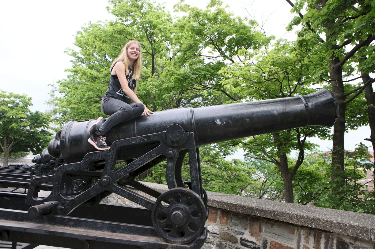 2016-07-12 Abendspaziergang durch Quebec