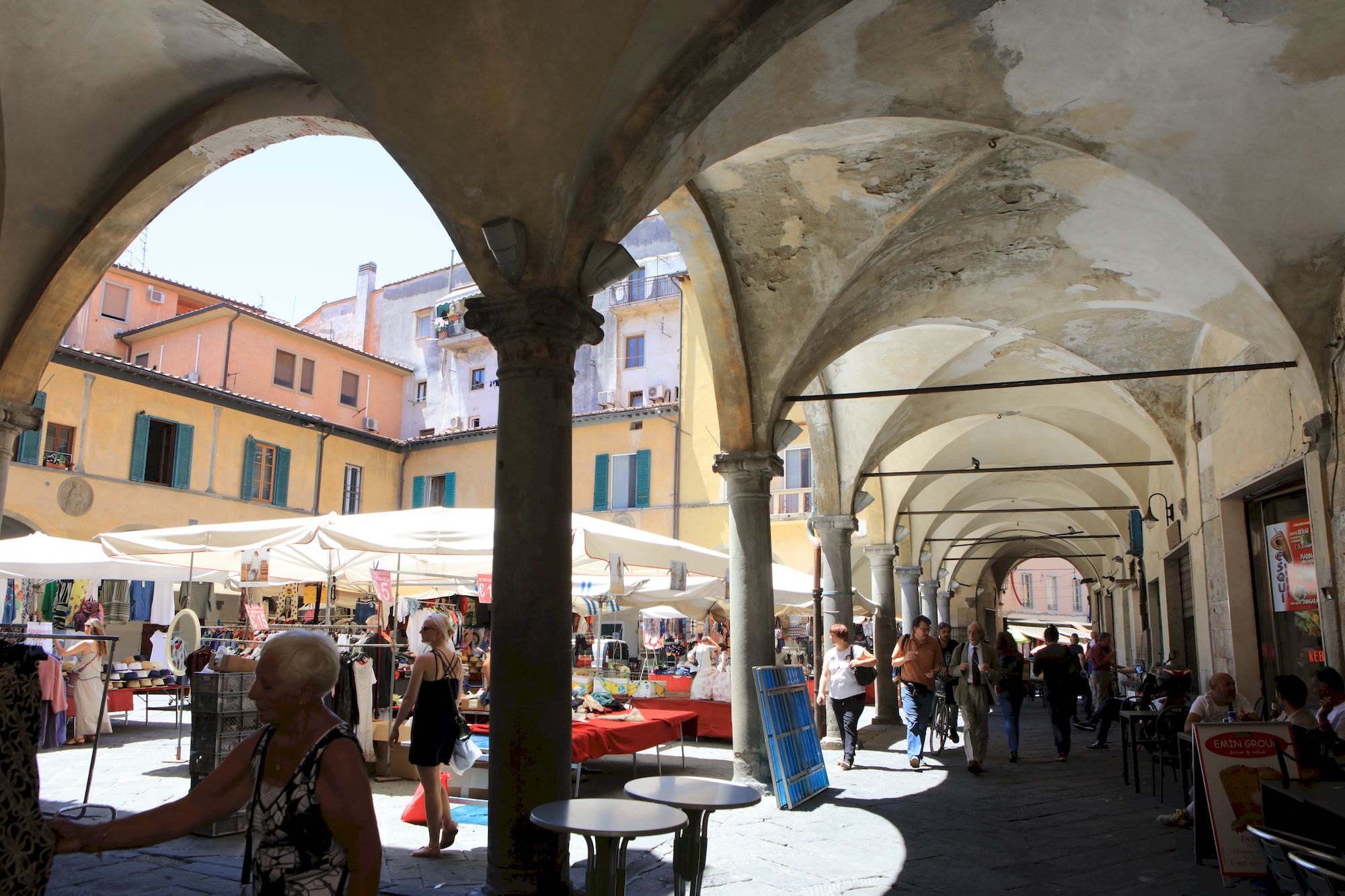 2017-06-20 Wanderung nach und duch Pisa