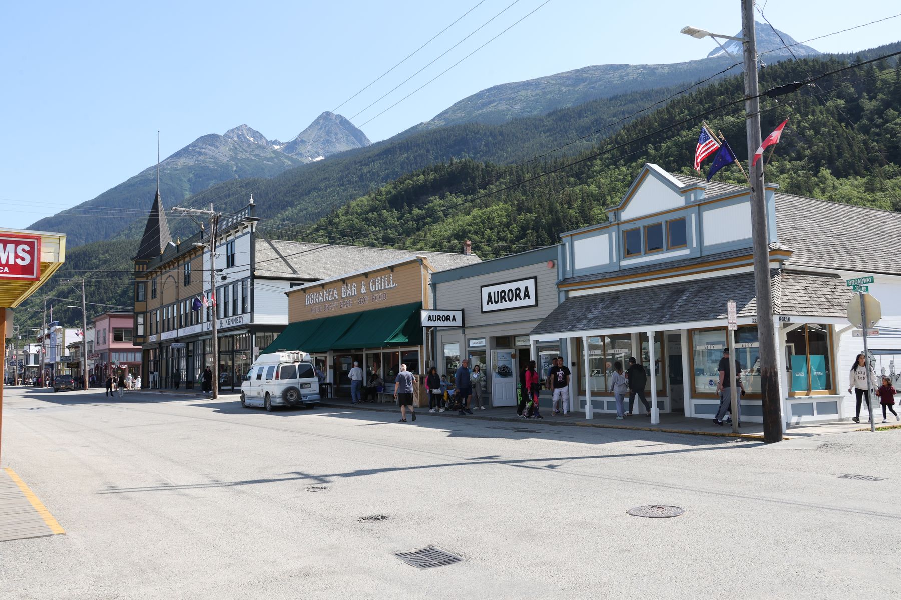 2023-07-09 Skagway: Wanderung zum Dewey Lake