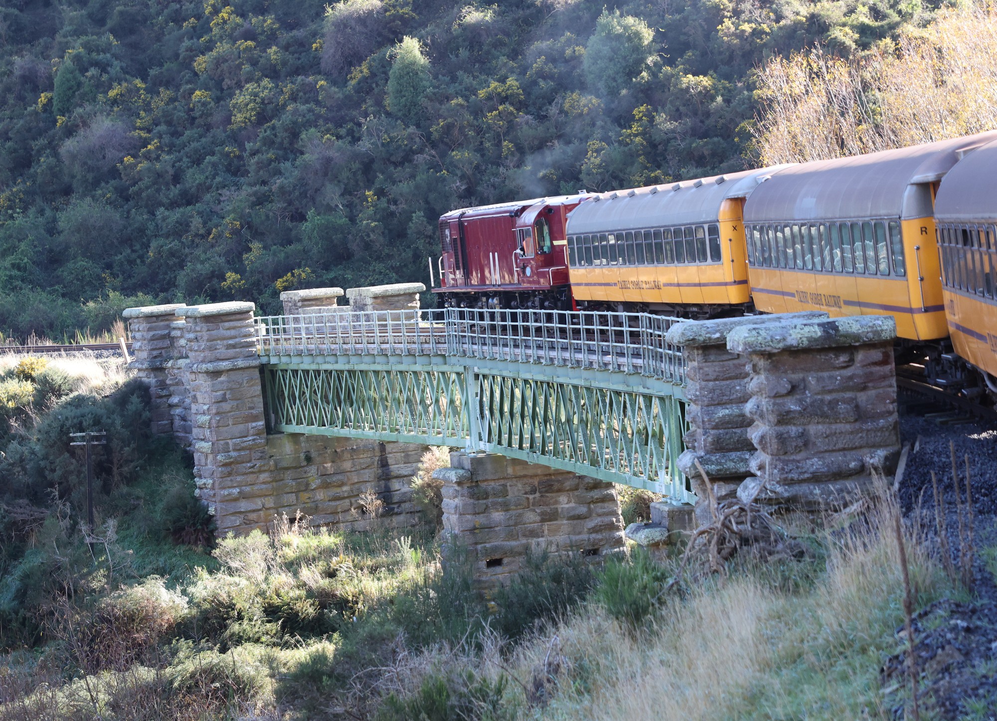 2026-05-02 Zugfahrt mit der Taieri Gorge Railway