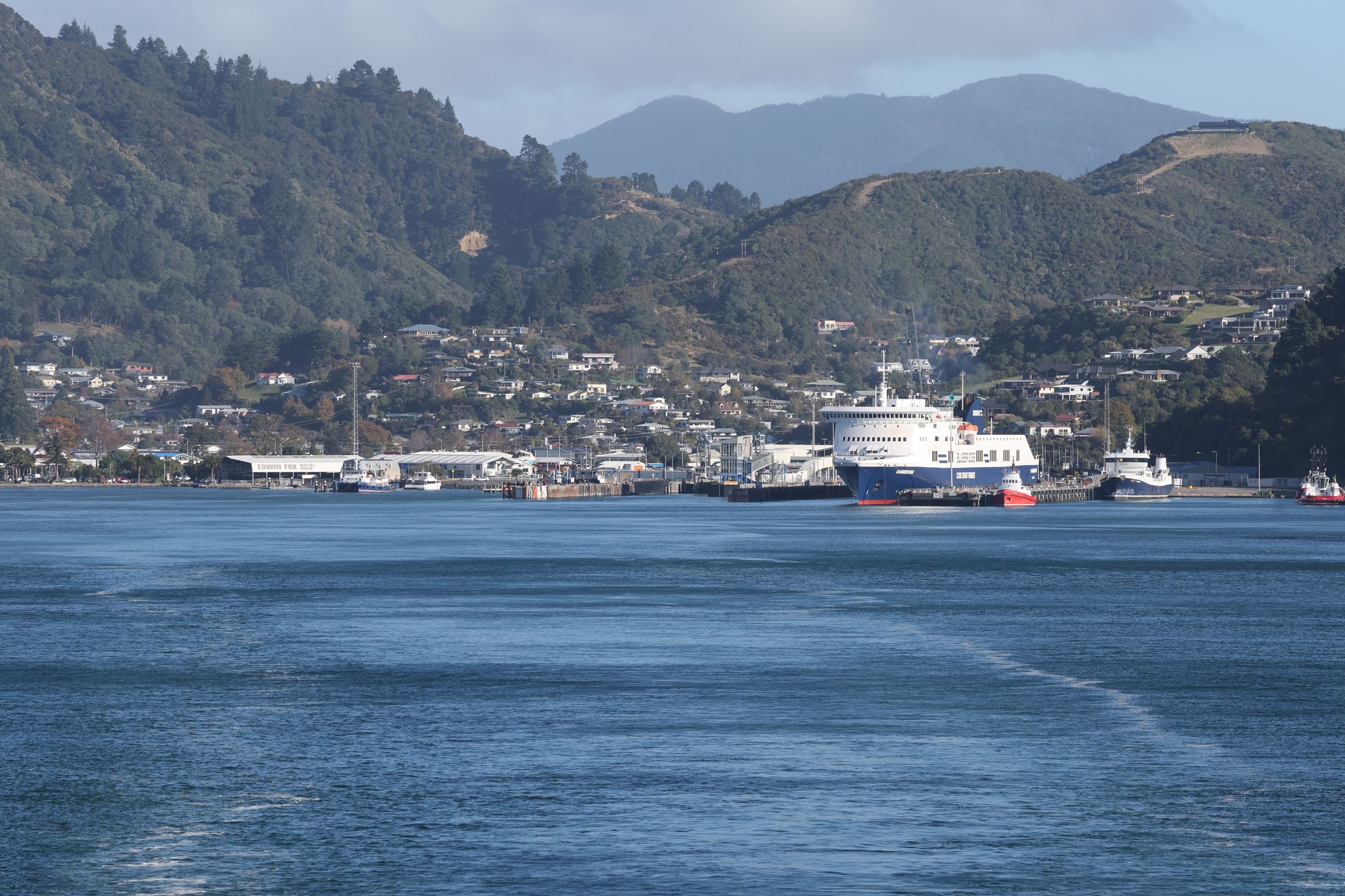 2026-05-10 Fähre von Picton nach Wellington