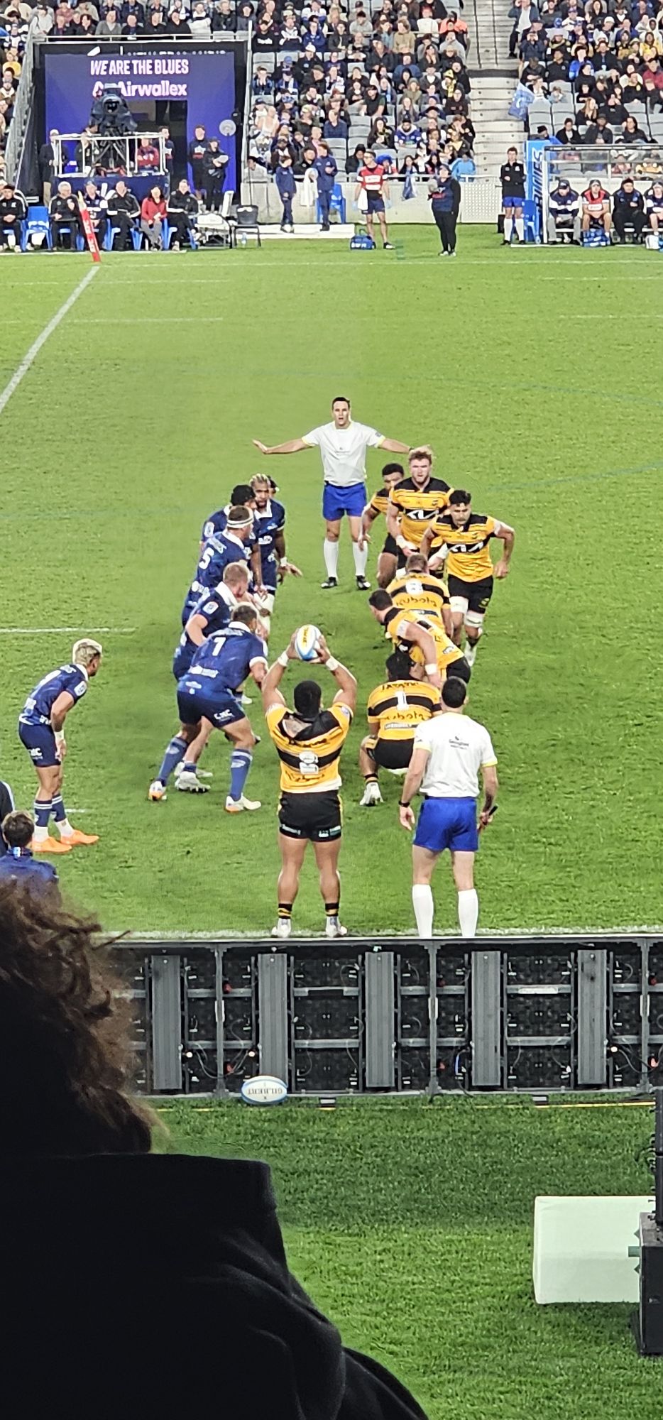 2026-05-16 Rugby-Spiel Blues vs Hurricanes
