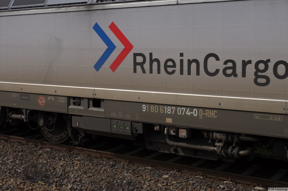 UIC 91 6187 / DB BR 187 / Bombardier F160 AC3 TRAXX  3